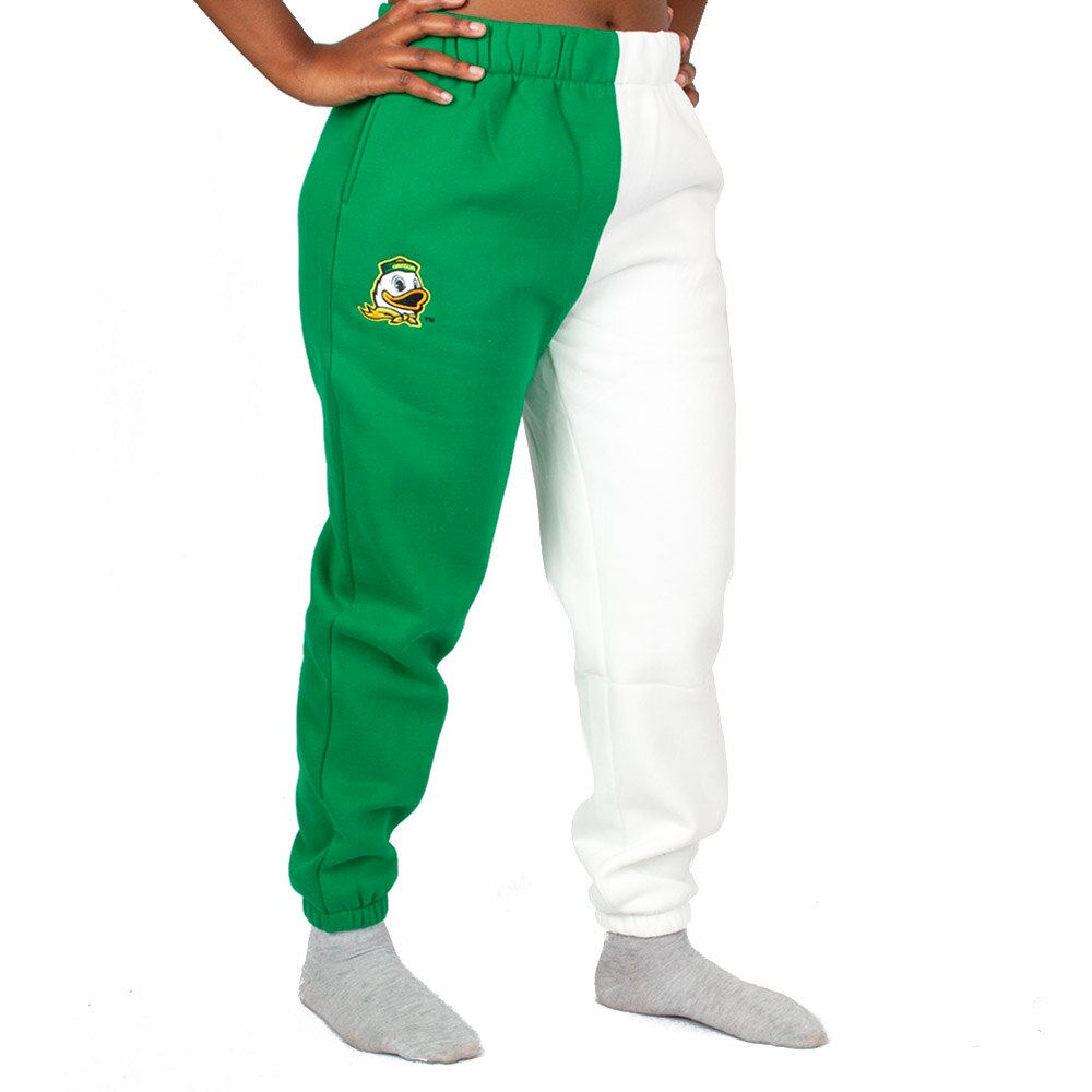 Ducks Spirit, Green, Pants, Cotton Blend, Women, Hype and Vice, Color block, 1010721